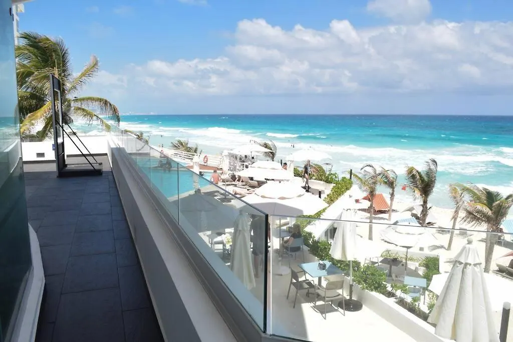 Estudio 2A Sobre La Playa, Piscina, Gimnasio, Excelente Opcion Cancún Meksyk