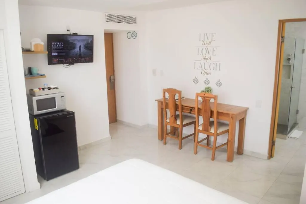 Apartament Estudio 2A Sobre La Playa, Piscina, Gimnasio, Excelente Opcion Cancún Meksyk