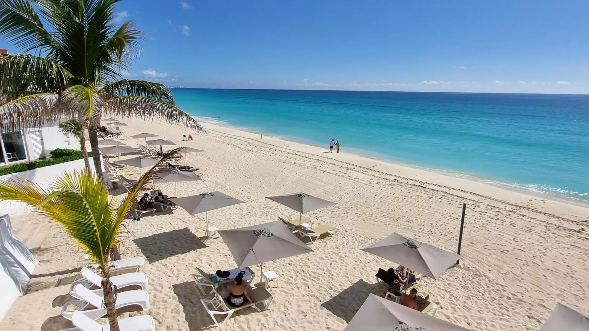 Estudio 2A Sobre La Playa, Piscina, Gimnasio, Excelente Opcion Cancún Meksyk