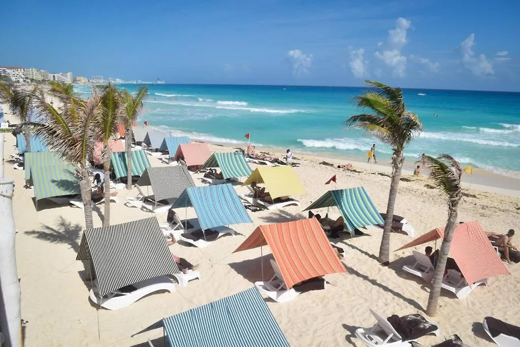 Estudio 2A Sobre La Playa, Piscina, Gimnasio, Excelente Opcion Cancun Apartment